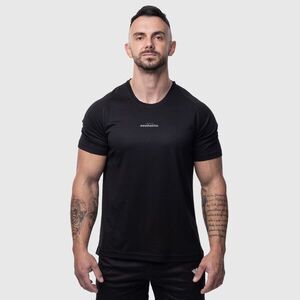 Férfi sportpóló Iron Aesthetics Training, fekete kép