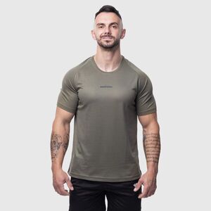 Férfi sportpóló Iron Aesthetics Training, zöld kép