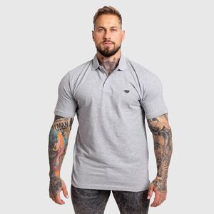 Férfi pólóing Iron Aesthetics Pique, szürke kép