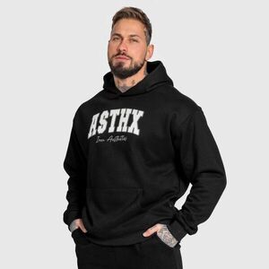 Oversized pulcsi Iron Aesthetics ASTHX, fekete kép