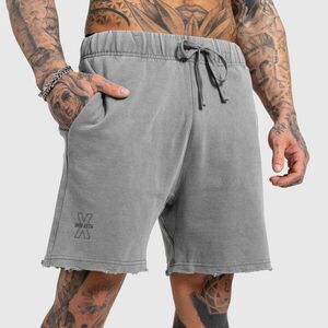 Férfi rövidnadrág Iron Aesthetics X Washed, szürke kép