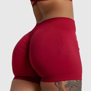 Sportos rövidnadrág Iron Aesthetics Shape, bordó kép