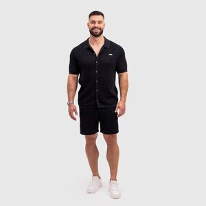 Férfi kötött szett Iron Aesthetics Vibe, fekete kép