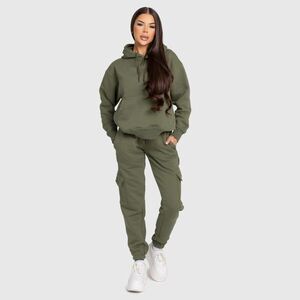 Női oversize szett Iron Aesthetics Cargo, zöld kép