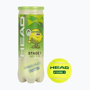 HEAD Stage 1 gyermek teniszlabdák 3 db zöld. (Stage 1 3B 578413) kép
