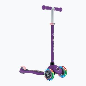 Globber Primo Lights sötétlila gyermek háromkerekű robogó sötét lila (Primo Lights 423-603-4) kép