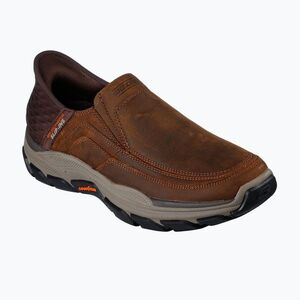 Férfi cipők SKECHERS Respected Elgin brown (Respected Elgin 204810 CDB) kép