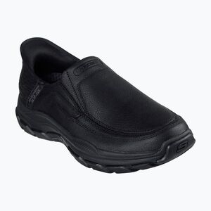 Férfi cipők SKECHERS Respected Elgin black (Respected Elgin 204810 BBK) kép