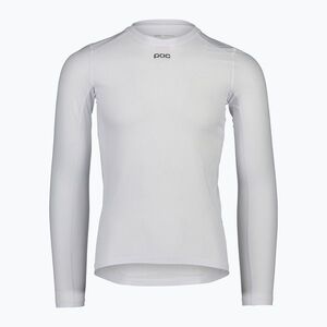 Férfi kerékpáros izzadságelvezető felső POC Essential Layer LS hydrogen white (Essential Layer LS 58111) kép