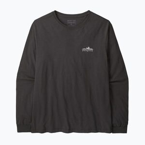 Férfi hosszú ujjú póló Patagonia Fitz Roy Foothills LS ink black (Fitz Roy Foothills 37893) kép