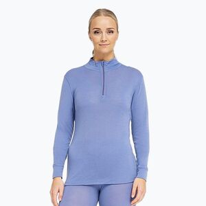 Női Termoaktiv pulóver Dovre Wool Zip blue (Wool Zip 42/700/16/32) kép