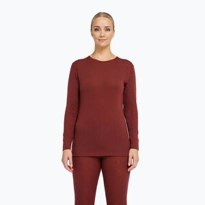 Női Termoaktiv pulóver Dovre Wool burgundy (Wool 42/700/14/76) kép