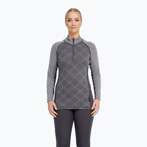 Női Termoaktiv pulóver Dovre Wool Organic Half Zip grey (Wool Organic Half Zip 42/716/16/508) kép
