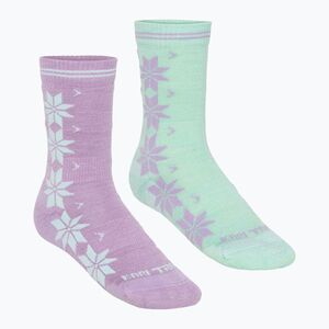 Női zokni KARI TRAA Vinst 2 pack jelly mint (Vinst 611650-JEL) kép
