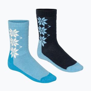 Női zokni KARI TRAA KT 2 pack ocean (KT 611490-OCE) kép