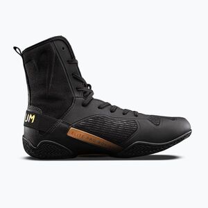Boxcipő Venum Elite Neo Boxing black/gold (Elite Neo Boxing VENUM-06258-126-8.5) kép