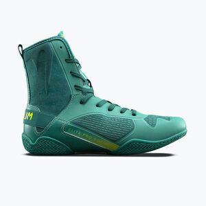 Boxcipő Venum Elite Neo Boxing green/neon yellow (Elite Neo Boxing VENUM-06258-448-8.5) kép