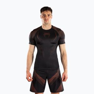Férfi rashguard Venum No-Gi 6.0 Rashguard black/brown (No-Gi 6.0 Rashguard VENUM-06256-124) kép