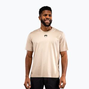 Férfi póló Venum Fight Icon Cotton beige (Fight Icon Cotton VENUM-06371-056) kép