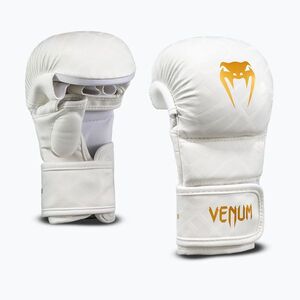 Sparringkesztyűk Venum Contender 1.5 XT 3D Sparring white/gold (Contender 1.5 XT 3D Sparring VENUM-06345-717) kép