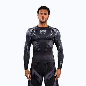 Férfi hosszú ujjú rashguard Venum No-Gi 6.0 Rashguard black/grey (No-Gi 6.0 Rashguard VENUM-06257-109) kép