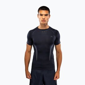 Férfi rashguard Venum G-Core Rashguard SS navy blue/white (G-Core Rashguard VENUM-06390-414) kép