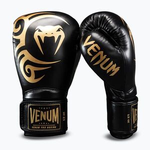 Bokszkesztyűk Venum Giant 2.0 Mike Tyson Pro Boxing black/gold (Giant 2.0 Mike Tyson Pro Boxing VENUM-05984-126) kép