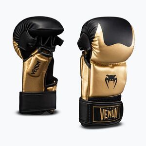 Sparringkesztyűk Venum Attack 2.0 Sparring gold/black (Attack 2.0 Sparring VENUM-06277-449) kép