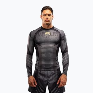 Venum Galactic 3.0 Rashguard LS black/gold (Galactic 3.0 Rashguard VENUM-06361-126) kép