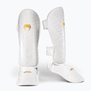 Sípcsontvédők Venum Contender 1.5 XT 3D Shin white/gold (Contender 1.5 XT 3D Shin VENUM-06404-717) kép