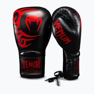 Bokszkesztyűk Venum Giant 2.0 Mike Tyson Pro Boxing black/red (Giant 2.0 Mike Tyson Pro Boxing VENUM-05983-100) kép