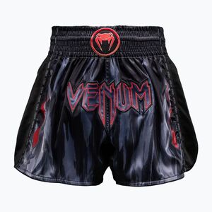 Férfi edző rövidnadrág Venum Demon Muay Thai black/grey (Demon Muay Thai VENUM-06359-109) kép