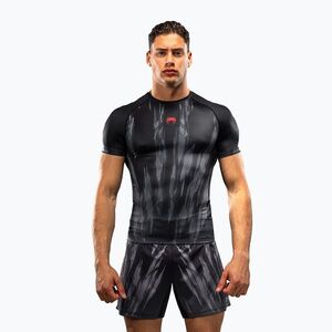 Férfi rashguard Venum Demon Rashguard SS black/grey (Demon Rashguard VENUM-06350-109) kép
