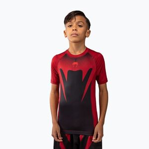 Gyerek rashguard Venum Attack Rashguard SS black/red (Attack Rashguard VENUM-06335-100) kép