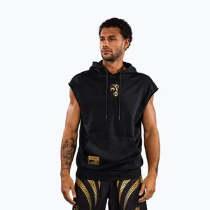 Férfi pulóver Venum x Mike Tyson Tiger Sleeveless Hoodie black/gold (Tiger Sleeveless Hoodie VENUM-06035-126) kép