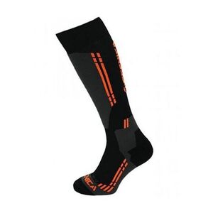 Síelési kompressziós térdzoknik TECNICA Competition ski socks, black anfhracite orange kép