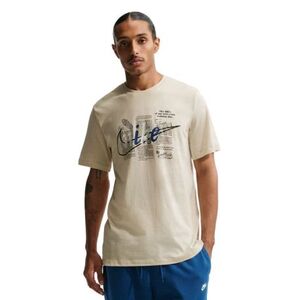 Férfi rövid ujjú póló NIKE Sportswear T-Shirt M light khaki kép