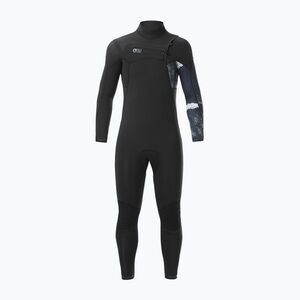 Férfi neoprén ruha Picture Equation Print 4/3 mm black (Equation Print 4/3 Front Zip MVT473) kép