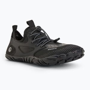 Férfi vízi cipő AQUASTIC Saros fekete (Saros AQS-B5AP001-BLK) kép