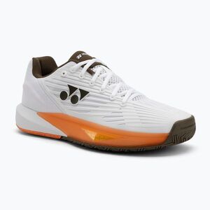 Férfi teniszcipők YONEX Eclipson 5 white/brown (Eclipson 5 STMEC525WB44) kép