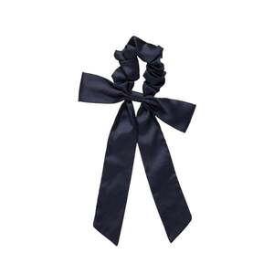 GymBeam Bow Scrunchie Dark Blue kép