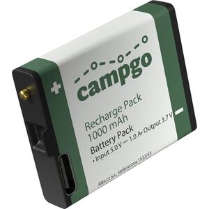 Campgo Recharge Pack, 1000 mAh kép