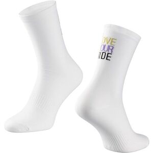 Force Love Your Ride zokni, fehér, L-XL/42-46 kép