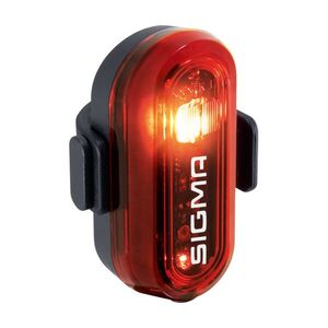 SIGMA SPORT hátsó lámpa - CURVE - piros/fekete kép
