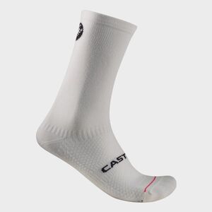 CASTELLI Klasszikus kerékpáros zokni - SCORPION LOGO 20 THERMAL - fehér kép