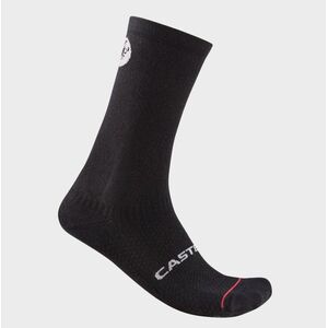 CASTELLI Klasszikus kerékpáros zokni - SCORPION LOGO 20 THERMAL - fekete kép