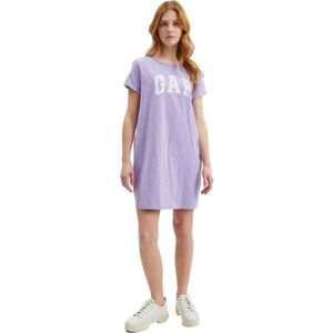 GAP V-SS ME GAP LOGO DRESS Női ruha, lila, méret kép
