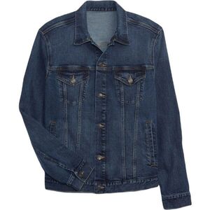 GAP V-DENIM Férfi dzseki, sötétkék, méret kép