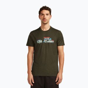 Férfi póló icebreaker Merino 150 Tech Lite Transportage Tee dark loden (Merino 150 Tech Lite Transportage Tee IB0A57FL0L11) kép