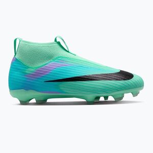 Gyermek focicipők Nike Jr. Mercurial Superfly 11 Academy green glow/black (Mercurial Superfly 11 Academy Jr FG/MG IR2773-300) kép